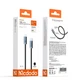 Кабель McDodo 36W USB-C to Lightning Cable 1.2m with Light (CA-7780) Black - зображення 2