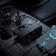 АЗУ Hoco Z64 Anshun 240W digital display 3-in-1 cigarette lighter(2C2A) car charger Black - зображення 3