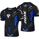 Футболка компрессионная RDX IMMAF Approved Half Sleeves Compression Shirt (CSH-IMF-1U) Black/Blue S - изображение 3