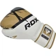 Боксерские перчатки RDX F7 Ego Boxing Gloves (BGR-F7GL) White/Gold 8 унций - изображение 3
