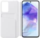 Чохол-книжка Smart Clear View Cover для Samsung Galaxy A55 (A556) (EF-ZA556CWEGWW) White - изображение 4