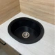 Кухонная мойка Adamant CIRCUM черный металлик 500x425x180 мм, без крыла 50 см - изображение 3