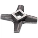 Ніж для м'ясорубки Zelmer 00631383 NR5 86.1007 D=47mm s=9mm Отвір=9.5x9.5mm (2380281725) - зображення 4