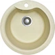 Кухонная мойка Adamant WAVE ivory d 485x210 мм, без крыла - изображение 1