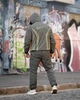 Спортивний костюм RETRO Nike ТР6946, хакі, чоловічий, костюм плащівка краш RETRO Nike М - зображення 6