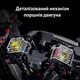 Конструктор мотоцикл Harley Davidson на 590 деталей Харлей Масштаб 1:8 Зелений - зображення 5