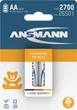 Акумулятор Ansmann NiMH AA/HR6 2700 mAh 1.2V 2 шт. (1312-0037) - зображення 2