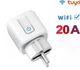 Wi-Fi розетка Tuya, Разумная розетка с Power monitor Смарт 20 Ампер Нова! - изображение 1