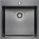 Кухонная мойка стальная GRANADO Galera S201 500x500 мм Black Textures - изображение 1