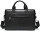 Мужская сумка для офиса 39x28×8, портфель папка для ноутбука и бумаг SK N76955 черный - изображение 8