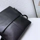 Барсетка м'яка чоловіча шкіряна для гаджетів Tiding Bag 12977 21х23х5.5 чорна, через плече (JDT-0849960) - зображення 2