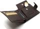 Портмоне мужское кожаное на кнопке ST Leather ST104 коричневое (JDT-0849795) - изображение 7