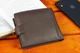 Портмоне мужское кожаное на кнопке ST Leather ST104 коричневое (JDT-0849795) - изображение 8