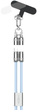 Kabel smyczkowy Ansmann USB Type-C to Lightning 27W 1.2 m Blue (1700-0194) - obraz 1