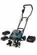 Акумуляторний культиватор Lithium Tiller 40V, 4 фрези, 2АКБ - зображення 1