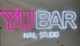 Неоновая вывеска YU BAR nail studio 1800x600 Комбинированный - изображение 5