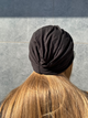 Тюрбан женский трикотажный D.Hats чёрный - изображение 8