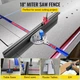 VEVOR Miter Gauge, 457 мм (18") настольна точна торцева пила з лазерною шкалою маркування - зображення 8