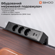 Компьютерный стол с электрорегулировкой высоты Sihoo D07 1.8m Walnut/Black - изображение 12