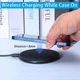 Беспроводное зарядное устройство Fast Charger 30W с функцией быстрой зарядки и подсветкой для iPhone и Android (GY68) Без кабеля Black - изображение 5