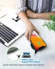Беспроводное зарядное устройство Fast Charger 30W с функцией быстрой зарядки и подсветкой для iPhone и Android (GY68) Без кабеля Black - изображение 9