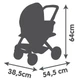 Коляска для ляльки Smoby Maxi-Cosi Айворі 3в1 (7600253122) - изображение 3