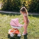 Коляска для ляльки Smoby Baby Nurse Теракотова пудра люлька з корзинкою (7600254124) - изображение 7
