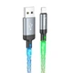 Кабель HOCO U112 Shine charging data cable for iP Gray - изображение 1