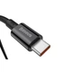 Кабель Baseus Superior Series Fast Charging Data Cable Type-C to Type-C 100W 1m Black - зображення 3