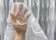 Тюль VR-Textil 2012т Фатин з вишивкою та люрексом Холодний білий 400х270 см (42-1093) - зображення 6