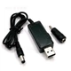 Повышающий кабель питания USB - DC 5 В на 9 В / 12 В с дисплеем, кабель питания для роутера модема, с переходником - изображение 8