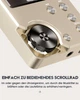 MP3-плеер MECHEN M30-EU золотой Hi-Res DSD128 FLAC DAC CUE Lossless HiFi портативный память 64 ГБ поддержка microSD до 256 ГБ экран 2 дюйма - изображение 4