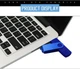 Флеш-накопичувач, PNTSong 717308976615 512GB Синій Type-C/USB-A USB 2.0 металевий swivel поворотний корпус Android/PC/Mac - зображення 4