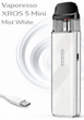 Многоразовая под система Vaporesso XROS 5 Mini Mist White pod-система 1500мАч электронная сигарета вапорессо х-рос 5 мини белая 3мл 0.8Ом - изображение 1