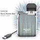 Багаторазова Pod-система Smok Novo Master Box Kit Silver Laser електронна сигарета Смок Нова 1000 до 30 Вт швидке заряджання LED-індикатор срібна - зображення 1