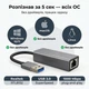 Мережева карта USB 3.0 RJ45 Everon 1000 Мбіт гігабіт адаптер - зображення 4