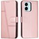 Чехол-книжка с застежкой UniCase Jet Cover для OPPO A6x / A6k / A6s / A6 - Rose Gold - изображение 1