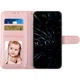 Чехол-книжка с застежкой UniCase Jet Cover для OPPO A6x / A6k / A6s / A6 - Rose Gold - изображение 3