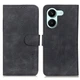 Чохол-книжка з застібкою KHAZNEH Retro Wallet для Xiaomi Poco X8 Pro - Black - зображення 1