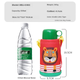 Термокружка TIGER Little Tiger детская с трубочкой для школьников, двойные крышки - изображение 4