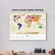 Скретч-карта мира 1DEA.me Travel Map Gold Ukr (GWUA) - изображение 2