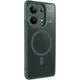 Чехол-накладка TPU Bloom с MagSafe для Xiaomi Redmi Note 13 4G стильная и прочная защита Green - изображение 2