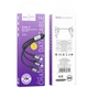 Дата кабель Hoco X102 Fresh 3in1 USB to Lightning + MicroUSB + Type-C (1m) Black - зображення 6