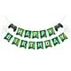 Прапорці Паперові Геймер Happy Birthday Зелений - зображення 2