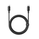 Зарядний кабель Baseus Silky Series Type-C to Type-C 100W 2m Black (P10377704113-01) - зображення 1