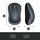 Миша Logitech M185 Grey (910-002235) - изображение 9