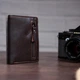 Гаманець чоловічий з натуральної шкіри Vintage 14687 Коричневий - зображення 7