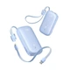 Павербанк Baseus 10000 mAh 22.5W EnerFill FC21 Qpow 3 Ultra PowerBank із швидкою зарядкою QC3.0+PD3.0 + Кабель Type-C to Lightning (E0027L03) Blue - зображення 3