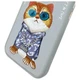 Etui Nimmy Glasses Cool Cat do iPhone 15 Grey (6971080310898) - obraz 10