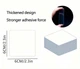 Двухсторонняя прочная клейкая лента 6 на 6 см Прозрачная - изображение 2